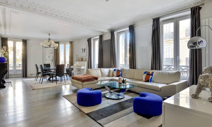Chaillot Apartment | 130 m² Apartment ∙ 3 bedrooms ∙ 6 guests