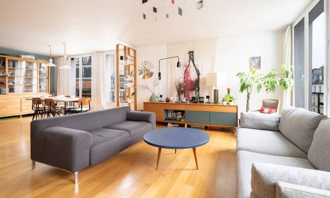 Batignolles Apartment | 150 m² Apartment ∙ 3 bedrooms ∙ 6 guests