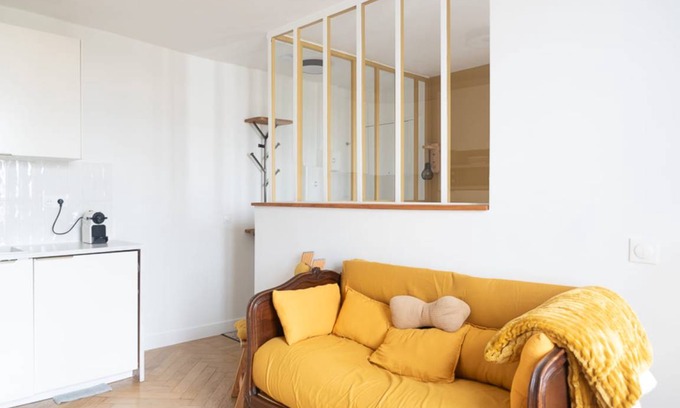 Le Pre-Saint-Gervais Apartment | 21 m² Studio flat ∙ 2 guests