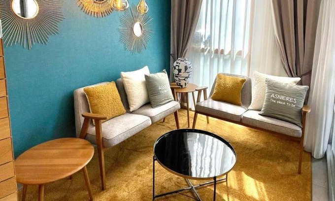 Asnieres-sur-Seine Apartment | 34 m² Serviced apartment ∙ 2 bedrooms ∙ 127 guests