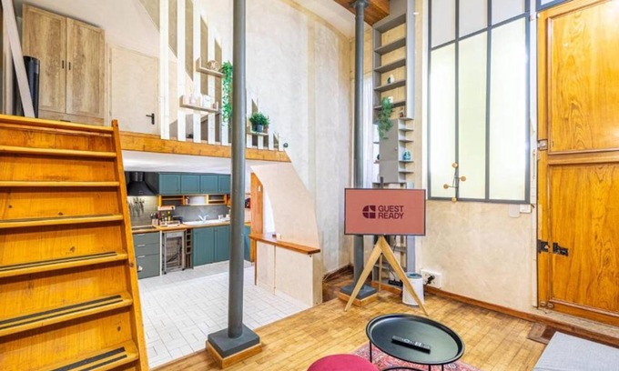 Quartier de la Folie-Mericourt Apartment | 36 m² Apartment ∙ 1 bedroom ∙ 2 guests
