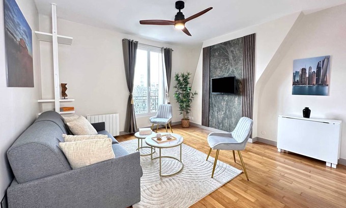 Butte-aux-Cailles Apartment | 38 m² Apartment ∙ 1 bedroom ∙ 5 guests