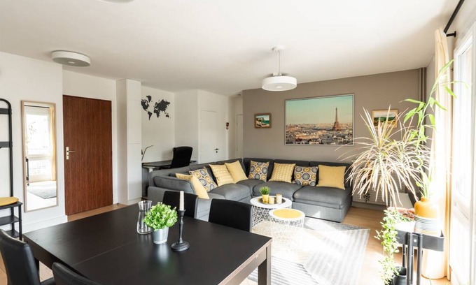 11th Arrondissement Apartment | 46 m² Apartment ∙ 1 bedroom ∙ 4 guests