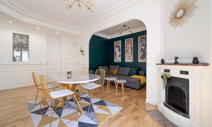 Quartier de la Folie-Mericourt Apartment | 50 m² Apartment ∙ 1 bedroom ∙ 4 guests