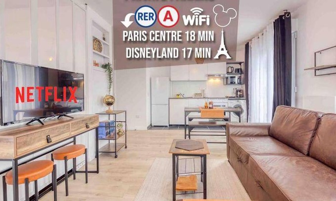 Noisy-le-Grand Apartment | 55 m² Apartment ∙ 1 bedroom ∙ 6 guests