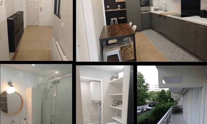 Noisy-le-Grand Resort | 62 m² Private room ∙ 1 bedroom ∙ 3 guests