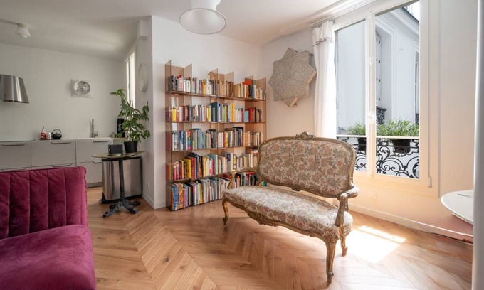 Quartier de la Folie-Mericourt Apartment | 70 m² Apartment ∙ 2 bedrooms ∙ 4 guests