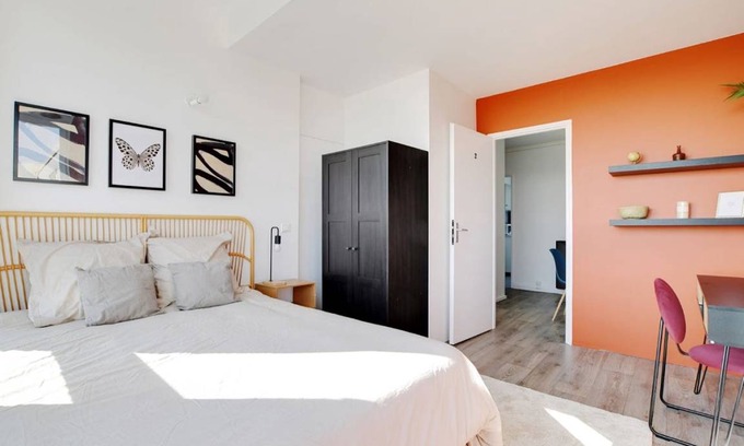Le Kremlin-Bicetre Resort | 80 m² Private room ∙ 1 bedroom ∙ 5 guests