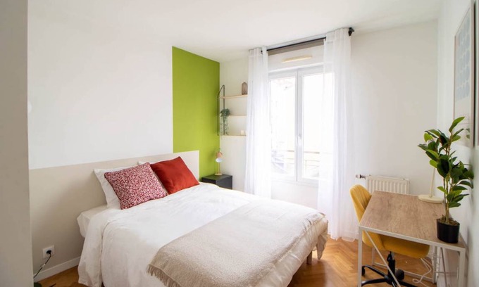 Saint-Denis Resort | 82 m² Private room ∙ 1 bedroom ∙ 4 guests