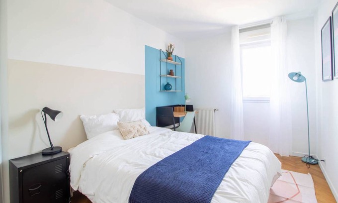 Saint-Denis Resort | 84 m² Private room ∙ 1 bedroom ∙ 4 guests
