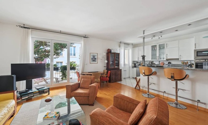 13th Arrondissement Apartment | 90 m² Apartment ∙ 2 bedrooms ∙ 4 guests