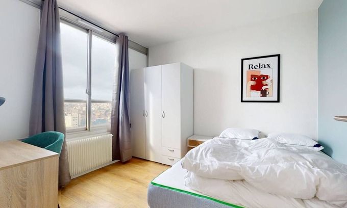 Asnieres-sur-Seine Resort | 90 m² Private room ∙ 1 bedroom ∙ 2 guests