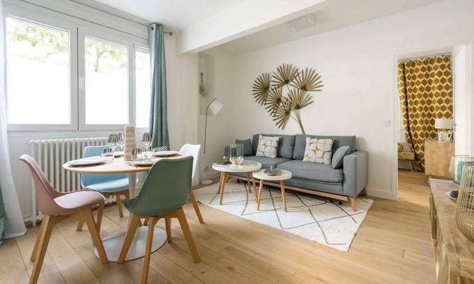 Quartier de la Maison-Blanche Apartment | Charming apartment 2BR/6P - Place d'Italie