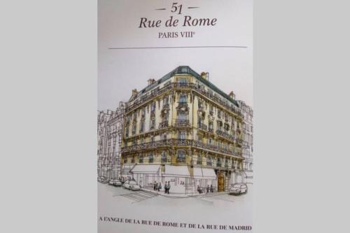 L'Europe Apartment | Haussmannien moderne 2 pièces quartier Europe du 8éme