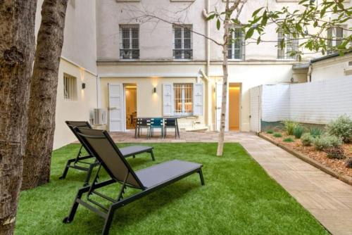 15th Arrondissement Apartment | Jardin - Jacuzzi - chambres en suite