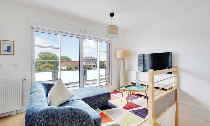 Le Bois Porte de Nogent Apartment | Lovely Duplex -4BD/8P- Nogent-sur-Marne