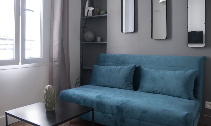 Quartier de la Folie-Mericourt Apartment | NICE and BRIGHT apartment in PARIS (11)