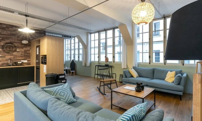 Quartier de la Roquette Apartment | PHILIPPE AUGUSTE LOFT 3 - Loft for 12 - 5 rooms - BASTILLE - PÈRE LACHAISE