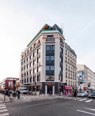Quartier de la Folie-Mericourt Hostel | The People Paris Belleville