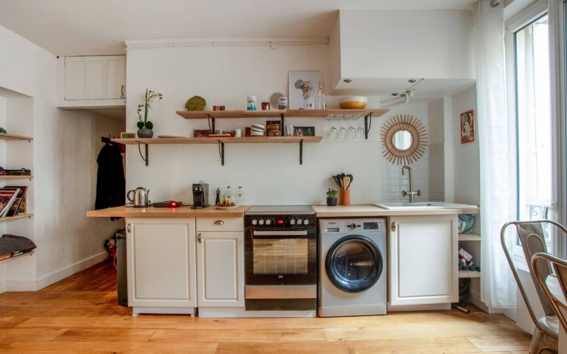 Photo of Kitchen in Quartier de la Folie-Mericourt