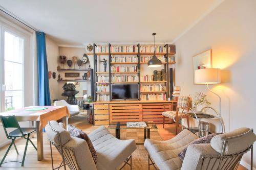 Photo of Livingroom in Butte-aux-Cailles