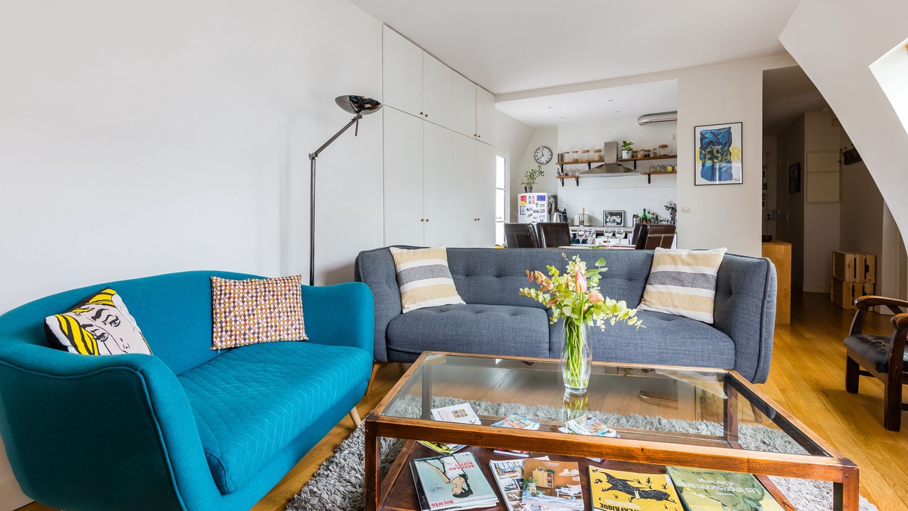 Photo of Livingroom in Quartier de la Folie-Mericourt