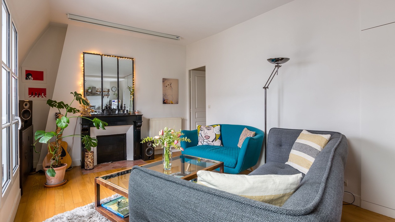 Photo of Livingroom in Quartier de la Folie-Mericourt