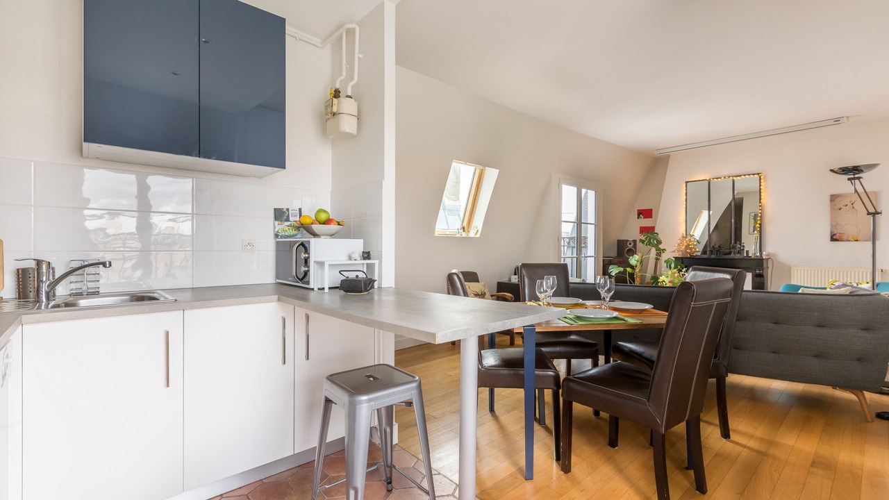 Photo of Kitchen in Quartier de la Folie-Mericourt