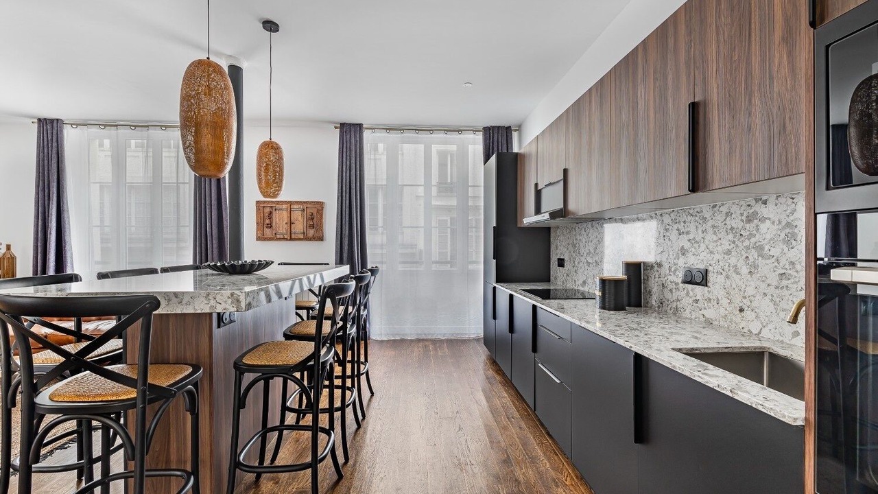 Photo of Kitchen in Quartier Saint-Ambroise