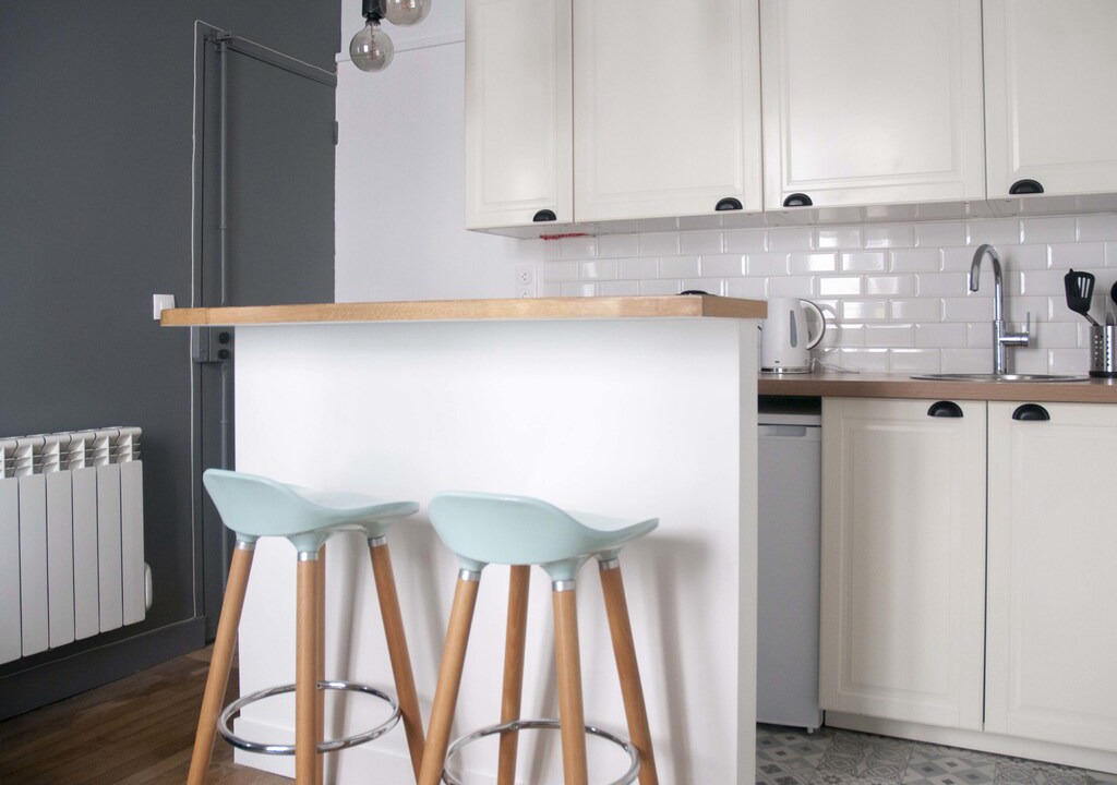 Photo of Kitchen in Quartier de la Folie-Mericourt