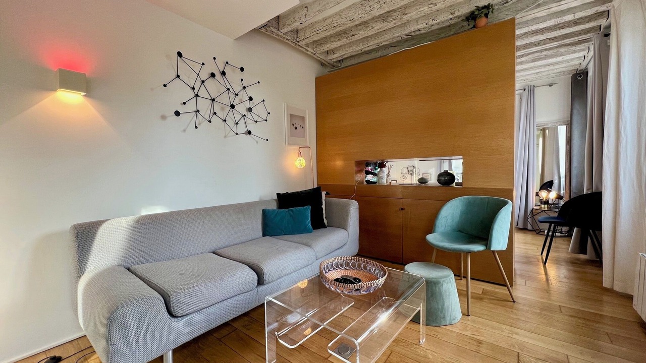 Photo of Livingroom in Quartier Sainte-Avoye