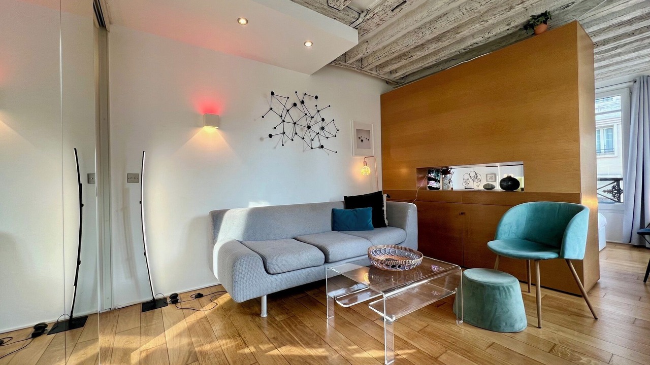 Photo of Livingroom in Quartier Sainte-Avoye