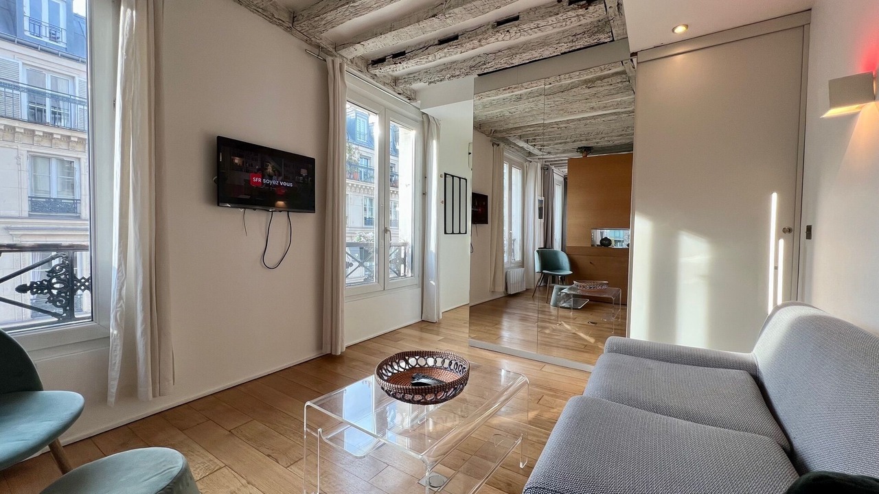 Photo of Livingroom in Quartier Sainte-Avoye