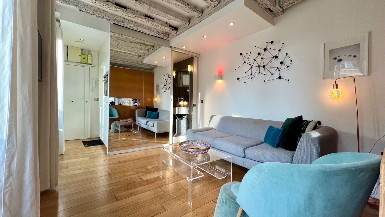 Photo of Livingroom in Quartier Sainte-Avoye