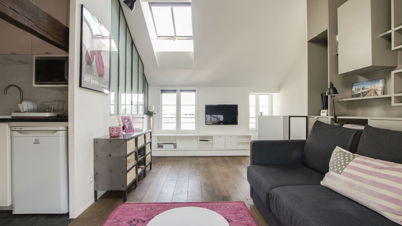 Photo of Livingroom in Quartier Sainte-Avoye