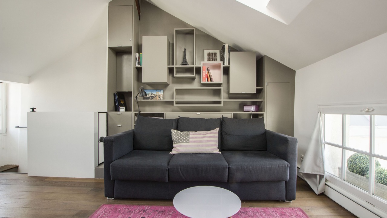 Photo of Livingroom in Quartier Sainte-Avoye