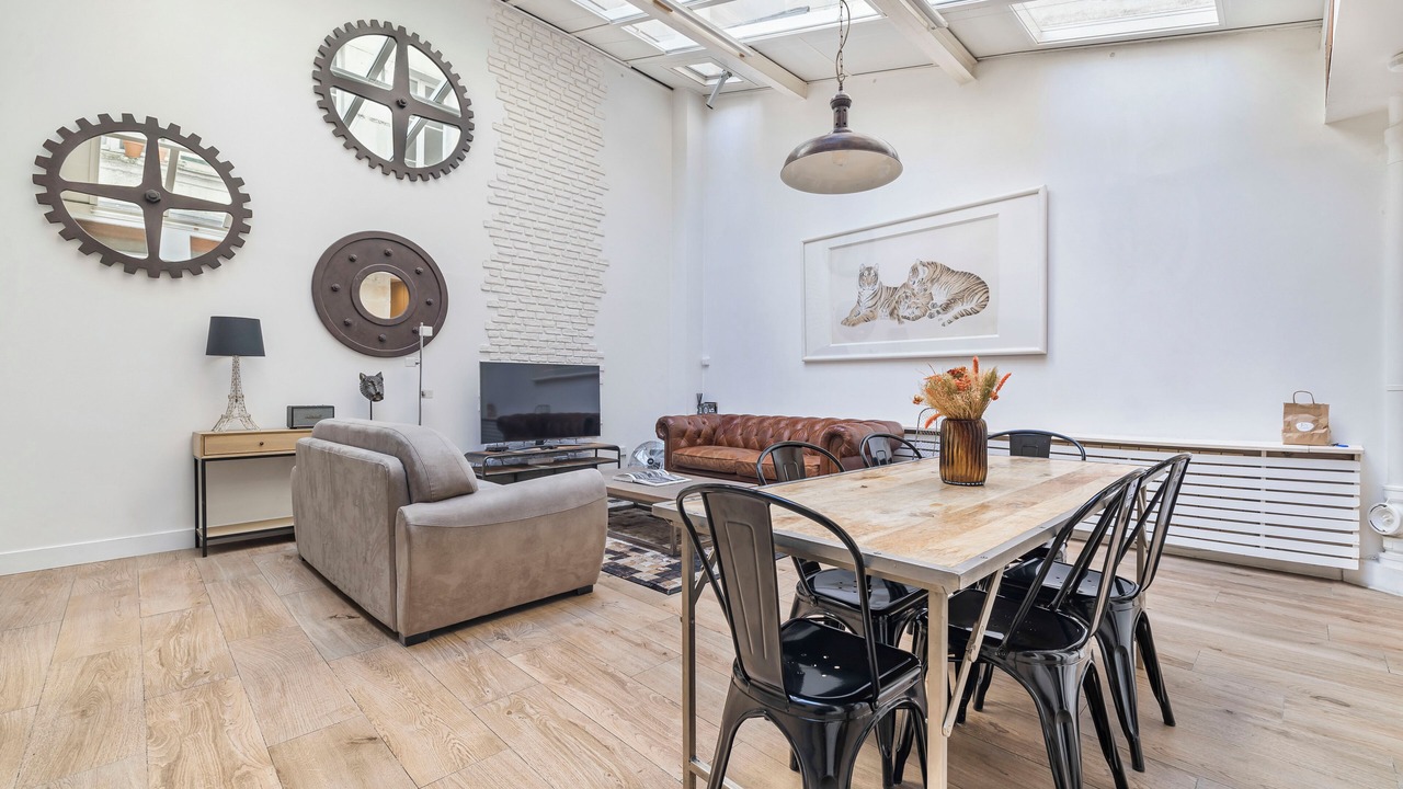 Photo of Livingroom in Quartier Sainte-Avoye