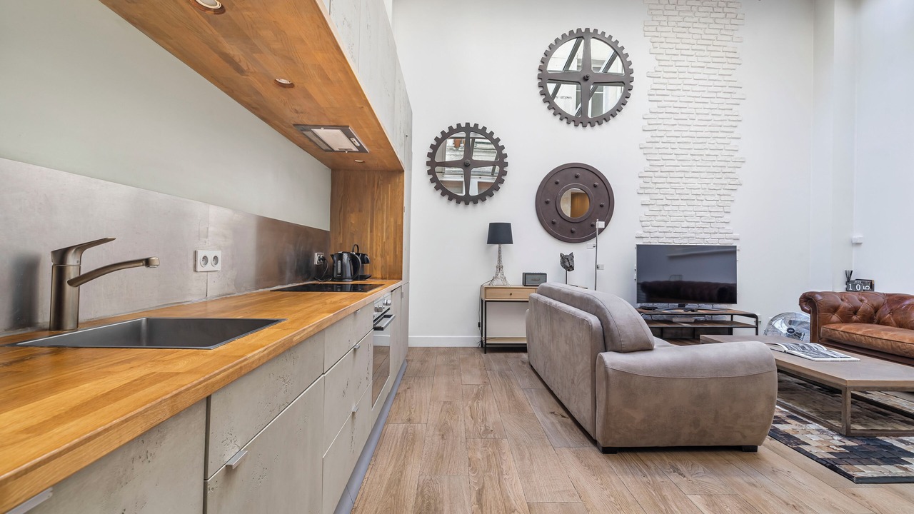 Photo of Livingroom in Quartier Sainte-Avoye