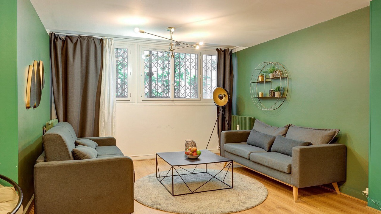 Photo of Livingroom in Quartier de la Folie-Mericourt