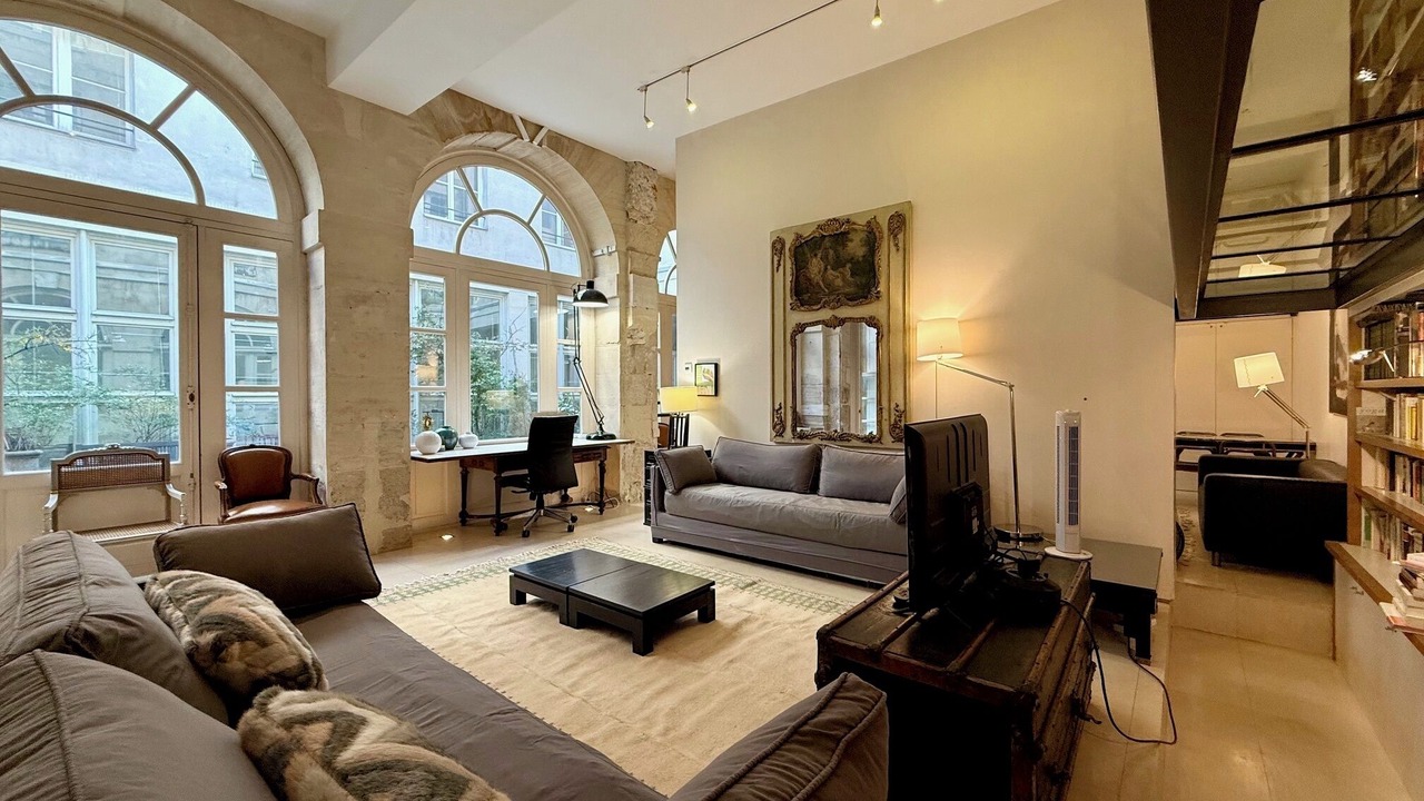 Photo of Livingroom in Quartier Sainte-Avoye