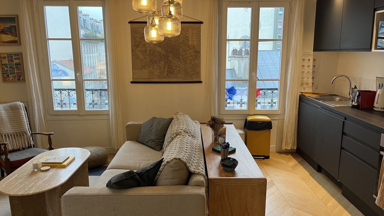 Photo of Livingroom in Quartier de la Folie-Mericourt