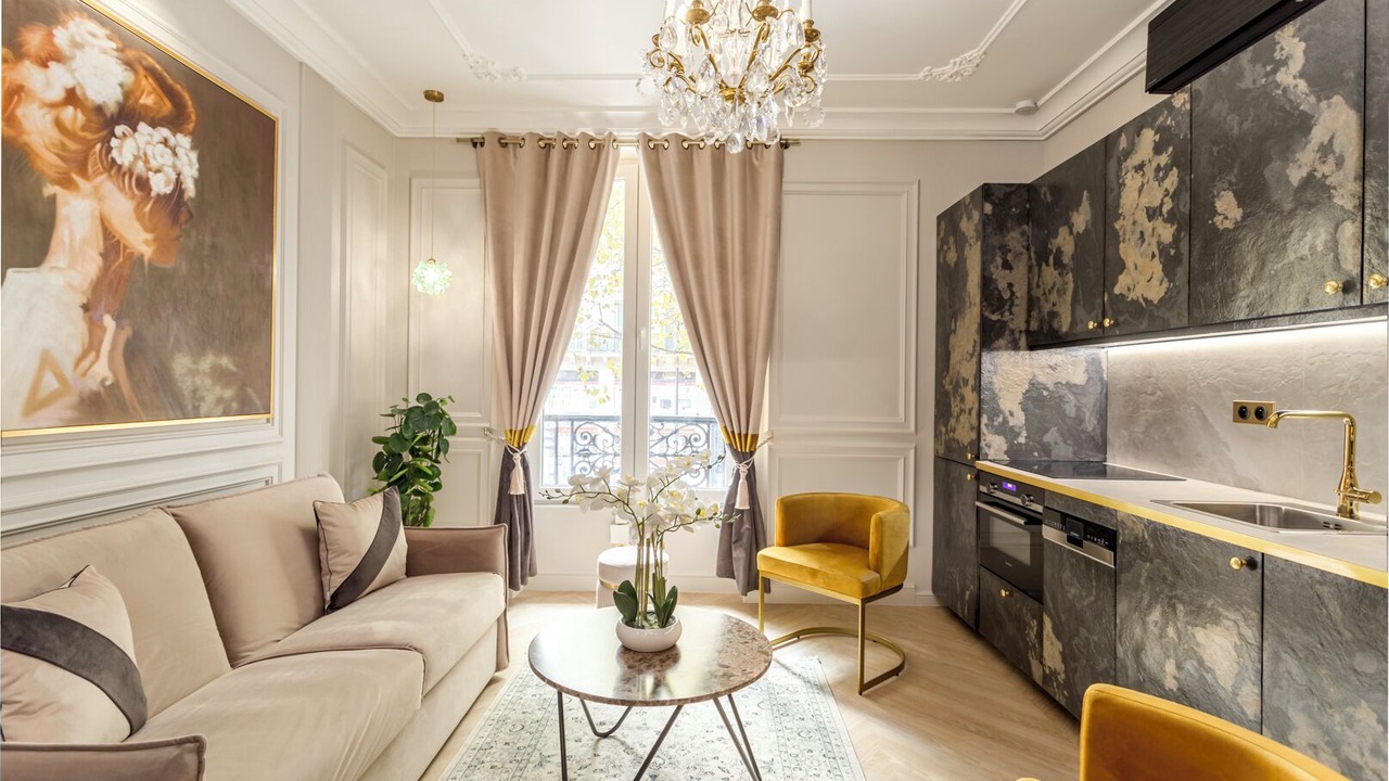 Photo of Livingroom in Quartier Sainte-Avoye