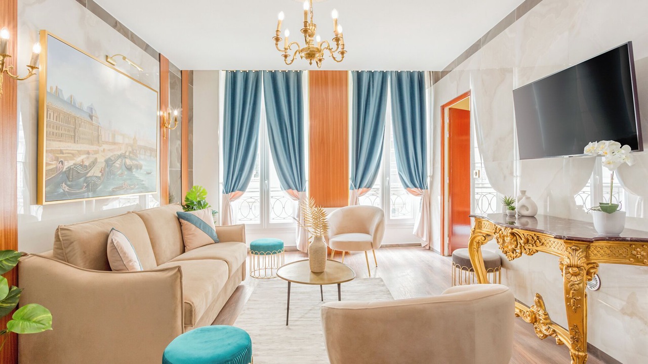 Photo of Livingroom in Quartier Sainte-Avoye