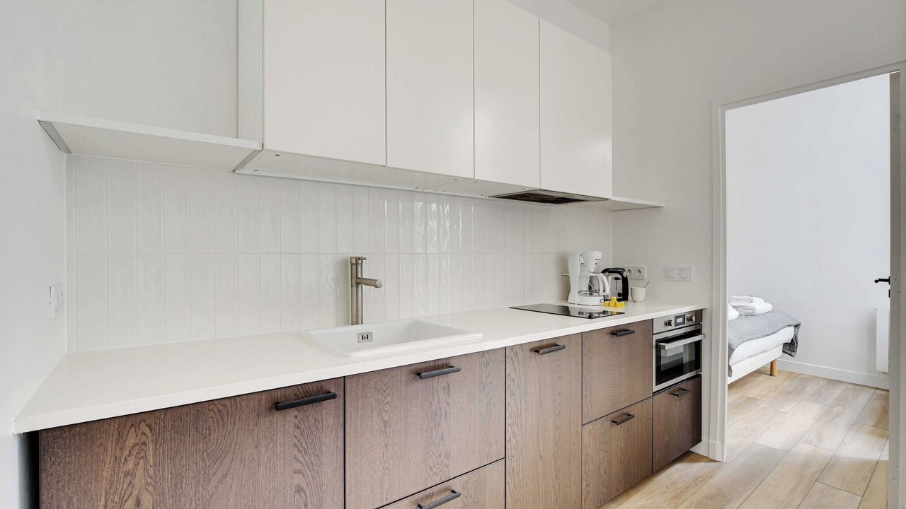 Photo of Kitchen in Quartier de la Folie-Mericourt