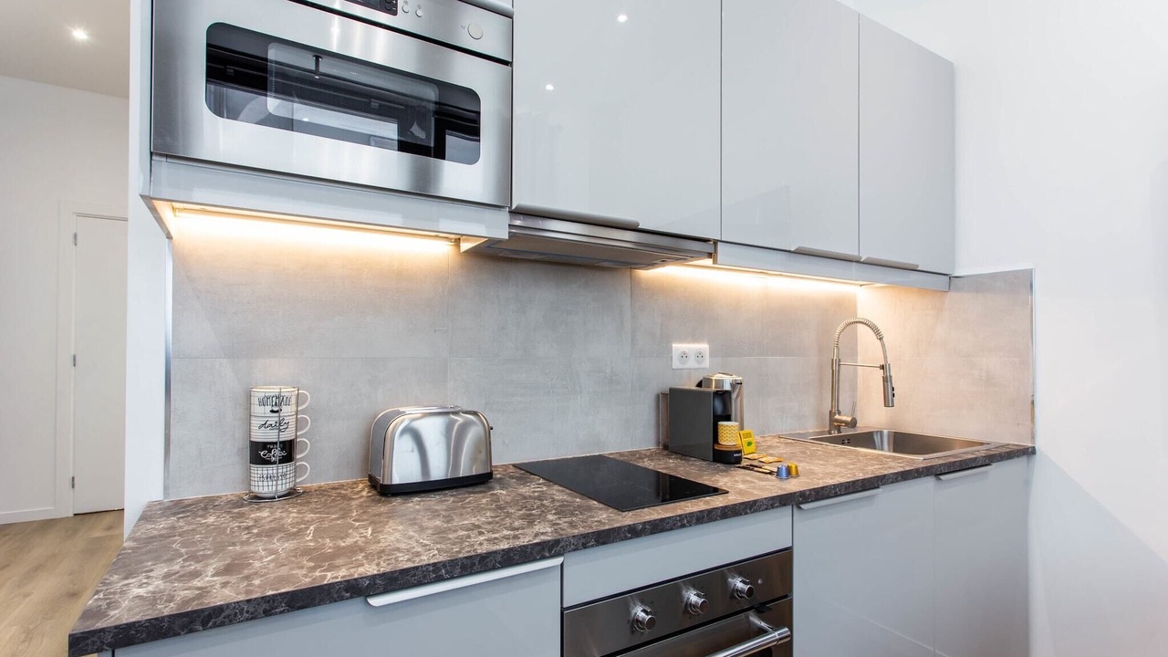 Photo of Kitchen in Quartier de la Folie-Mericourt