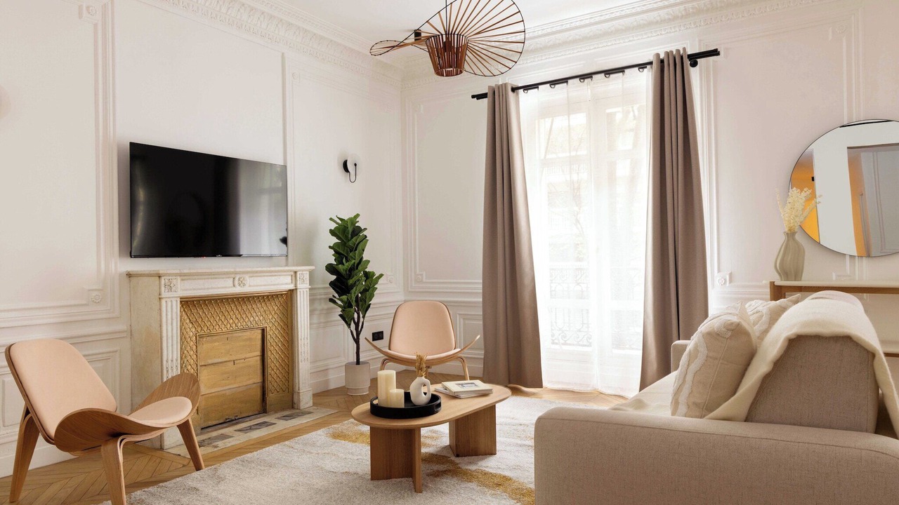 Photo of Livingroom in Quartier des Grandes-Carrieres