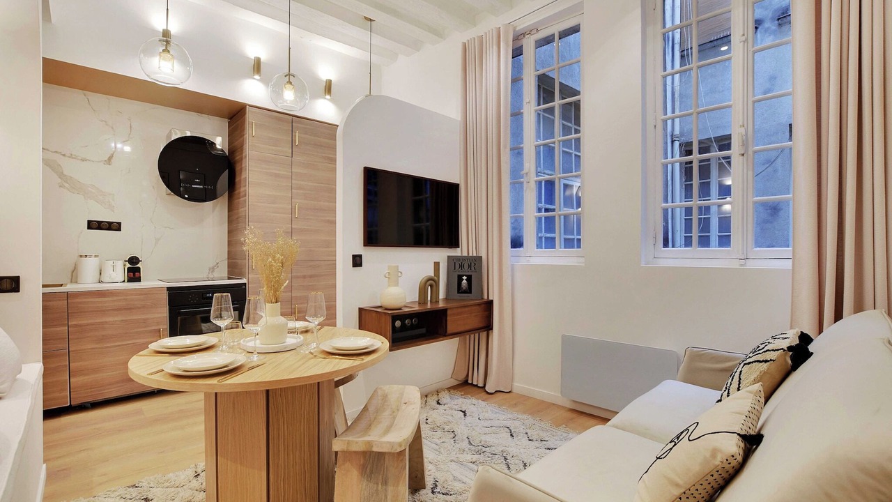 Photo of Livingroom in Quartier Sainte-Avoye