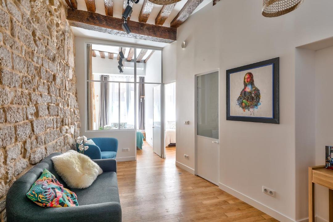 Photo of Livingroom in Quartier Sainte-Avoye