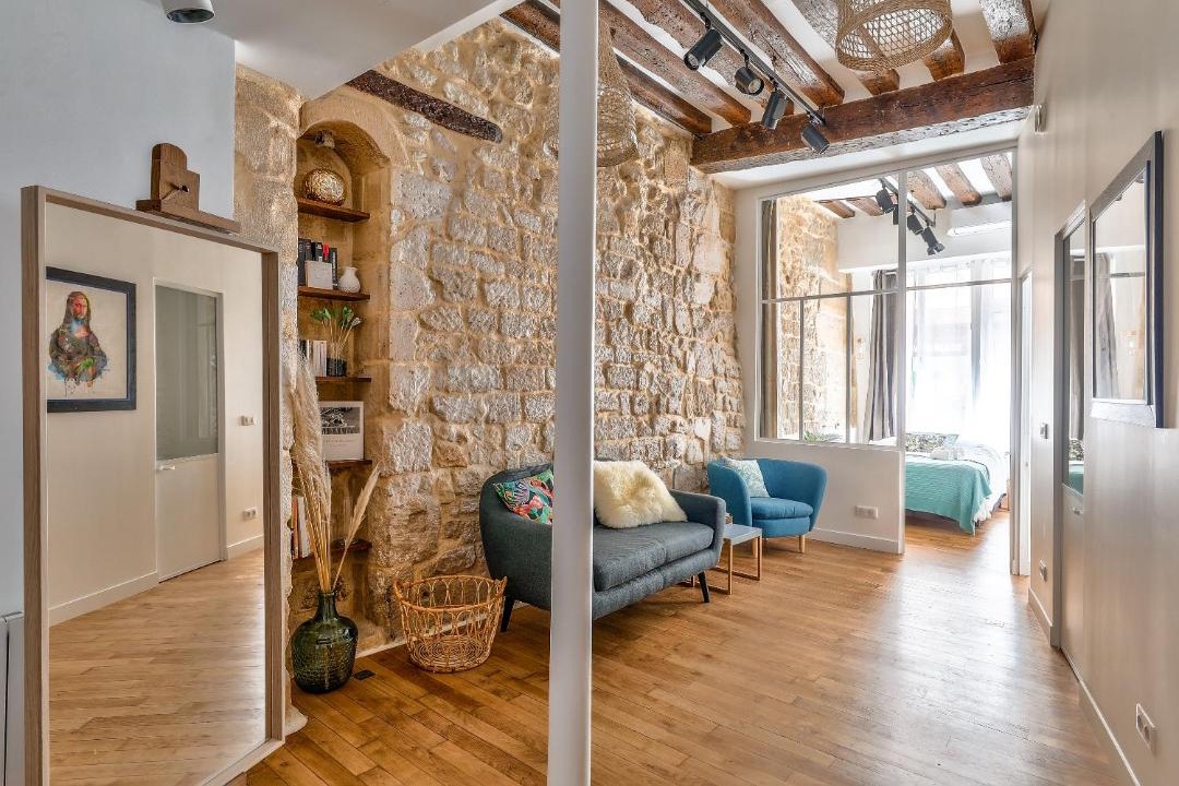 Photo of Livingroom in Quartier Sainte-Avoye